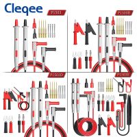 【YF】✳✁  Cleqee P1503 Multimeter Probe Test Leads with Needle Tester SMD Alligator Clip