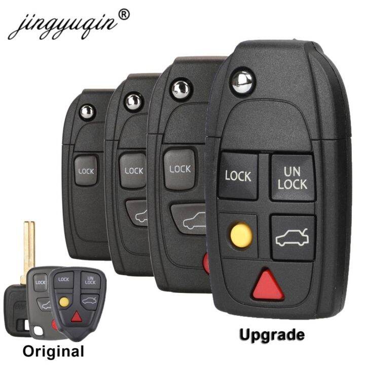 cw-jingyuqin-2-3-4-5-buttons-flip-folding-xc70-xc90-v50-v70-s60-s80-c30-new-fob-car