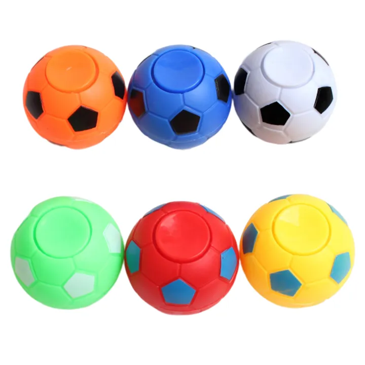UHH Fidget Football Rotatable Gyro Mini Balls Fun Props Stress Relief