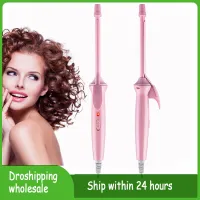 9mm hair curler Iron PTC Ceramic Hair Rollers Curling Wand Electric Hair Curling Professional Hair Crimper Corrugation Styler