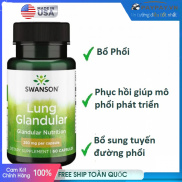 Viên uống tăng cường sức khỏe hô hấp của phổi thải độc và làm sạch phát