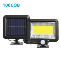 xflamper 160LED Solar Light Outdoor Motion Sensor 3 Lighting Mode IP65 Waterproof 120 Bright COB Wired Flood Lights