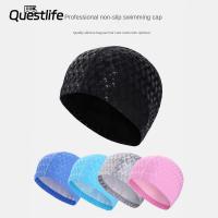 Long Hair Ear Protection Swimming Cap Unisex Elastic Caps For Swim Cooling Diving Caps Men Water Sport Hats Summer Free Size Swim Caps