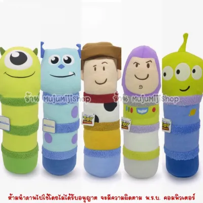 Toy Story หมอนข้าง ซัลลี่ ไมค์ วูดดี้ บัซ สามตา [ของแท้]