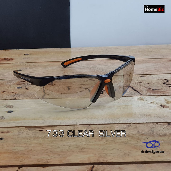 แว่นตานิรภัย-แว่นใส2020-แว่นตากันuv-แว่นกันแมลง-แว่นตาผู้ชาย-แว่นกันแดดราคาถูก-แว่นกันแดดแฟชั่น-แว่นเซฟตี้-แว่นผู้ชายสวยๆ-733-clear-silver