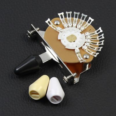 FLEOR 5-Way Blade Switch 12-Pin Guitar Pickup Selector Switch with 3 Tips For Electric Guitar Guitar Bass Accessories