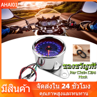 DC 12 โวลต์สากลรถจักรยานยนต์จอแสดงผล LED T achometer อิเล็กทรอนิกส์ Tach Meter g Auge 16000 รอบต่อนาที