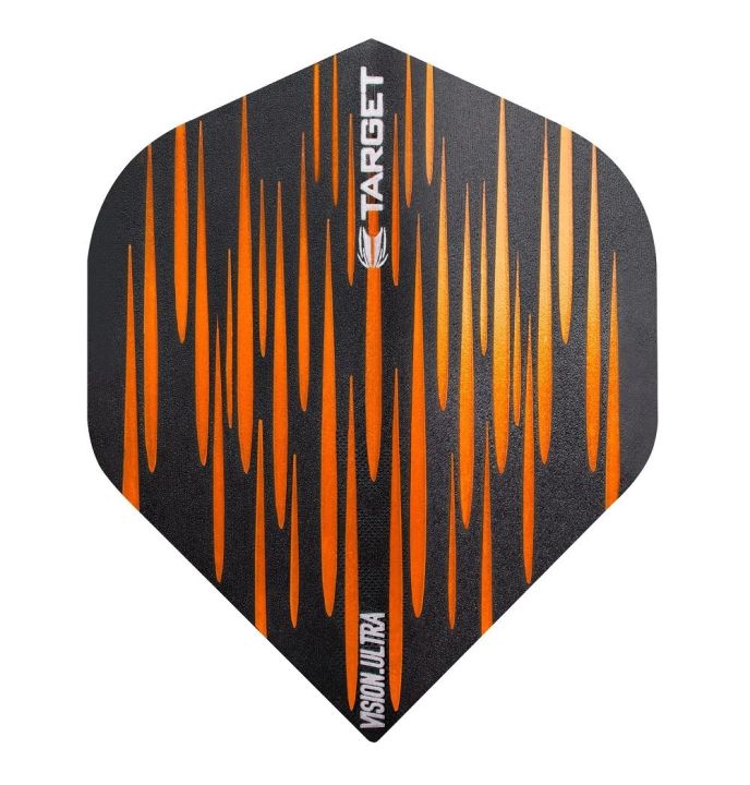 TARGET DARTS Vision Ultra Spectrum Orange Standard No. 2 Flights Pack