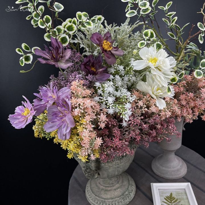artificial-fall-flower-arrangements-fall-color-flower-arrangements-flores-plastic-aliexpress