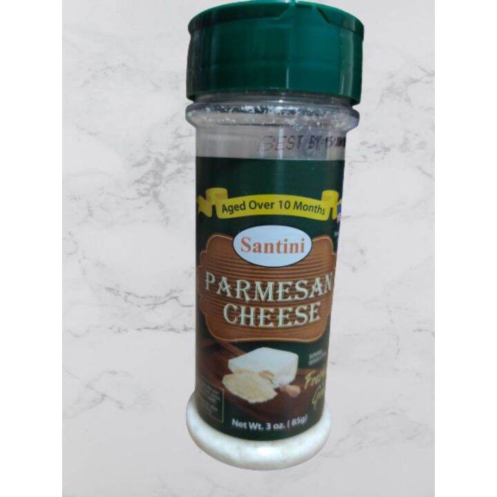 Santini Grated Parmesan Cheese for Pizza, Pasta and Salad 85g Lazada PH