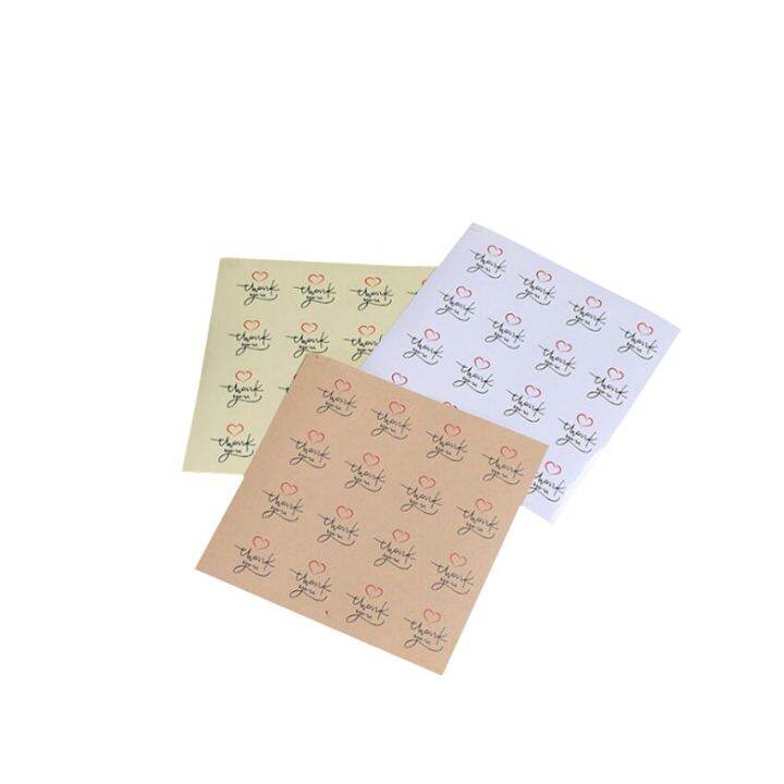 1600pcs-lot-kawaii-thank-you-red-heart-sealing-sticker-adhesive-kraft-seal-sticker-for-baking-round-gift-label-stickers-stickers-labels