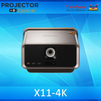 ViewSonic X11-4KP 4K HDR Short Throw Smart Portable LED Projector : 2,400 ANSI Lumens brightness and contrast ratio of 3,000,000:1