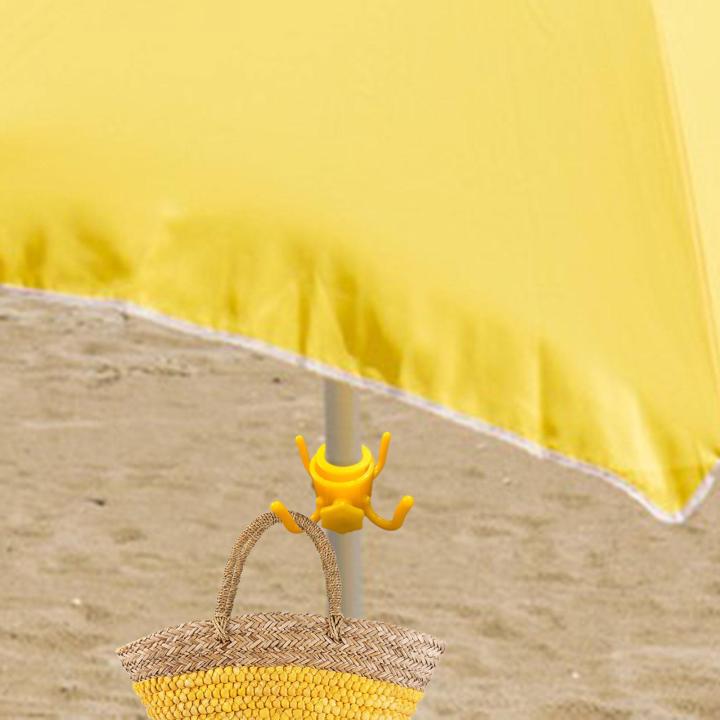 sharplace-ตะขอแขวนร่มชายหาด-ที่แขวนร่มชายหาดอุปกรณ์เสริมสมอทรายร่มชายหาดสำหรับกระเป๋าแว่นตากันแดดอุปกรณ์เดินทางชายหาด