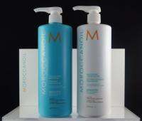 MOROCCANOIL SMOOTH 1000 ML.Shampoo &amp; Conditioner ช่วยให้ผมชี้ฟูจัดทรงยากเรียบลื่นขึ้น  และอยู่ทรง