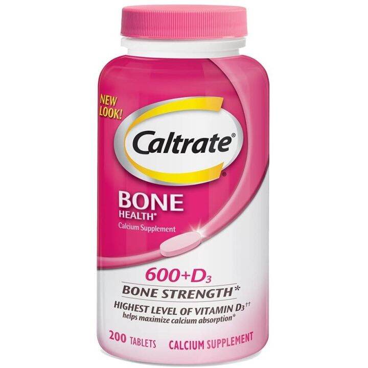 Caltrate 600 D3 Calcium and Vitamin D Supplement Tablet 600 mg Lazada PH