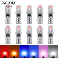 ✠✹✚ 10/20 pcs High Bright Canbus T5 W3W W1.2W Led Car Dashboard Panel Light For Kia Light Auto 3000K 8000K Amber Ice Blue For Honda