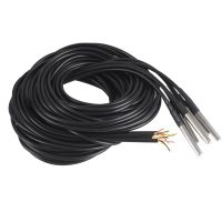 Waterproof DS18B20 Temperature Sensor, Digital Temperature Thermal Cable Temperature (-55℃- +125℃)