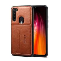 หรูหราR EtroหนังPUยืนกรณีสำหรับXiaomi R Edmiหมายเหตุ 8 หลายผู้ถือบัตรกระเป๋าสตางค์ปกCapa