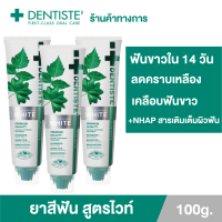 NEW มาใหม่ (แพ็ค 3) Dentiste Premium &amp; Natural White Toothpaste 100g. ยาสีฟัน สูตรฟันขาว เติมเต็มผิวฟันให้ขาว ด้วย NHAP แคลเซียมจากธรรมชาติ