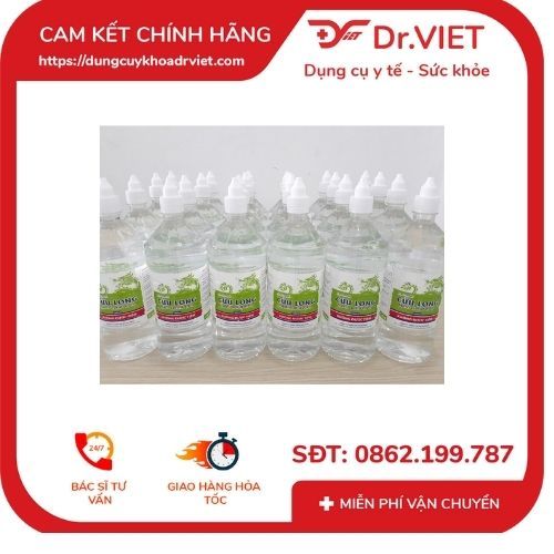 Nước muối sinh lí cửu long, rửa mũi, vệ sinh tai, súc miệng - ảnh sản phẩm 1