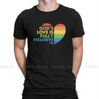 Gay Lgbt Pride Love Allyship God Gay Christian Lgbt T Shirt Graphic Summer Cotton MenS Tees Harajuku O-Neck Tshirt 【Size S-4XL-5XL-6XL】