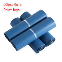 New Blue Color Plastic Express Packaging Bag Waterproof Mailing Envelopes Self Seal Post Bags  Clothing Courier Storage Bags