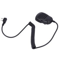 2 Pin Mini PTT Speaker MIC For BAOFENG Kenwood Walkie Talkie BAOFENG UV-5R UV-82 BF-888S Two Way Radio