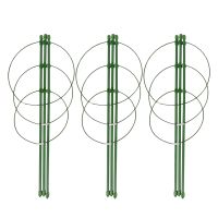 Climbing Plants Support, Garden Trellis Flowers Tomato Cages Stand Set Of 3 Pack