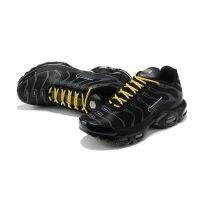 【hot】air - tn plus black (yellow lace up) vintage running shoe sizes 40-46 Sports Shoes