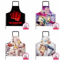 [COD] Punch Male Saitama Genos Cartoon Anime Multi-pattern Apron Housework Anti-fouling Sleeveless New