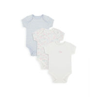 ชุดบอดี้สูทเด็กทารก Mothercare spring bunny bodysuits - 3 pack YA037