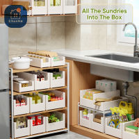 Kitchen Sundries Organizer Box Cupboard Basket Under Sink Drawer Storage Box Cabinet Desktop Snack Makeup Spice Organizer