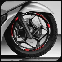 PCX160 Reflective Motorcycle Accessories Wheel Stripes Sticker Rim Hub Decals For HONDA PCX 160 2021 MOTO
