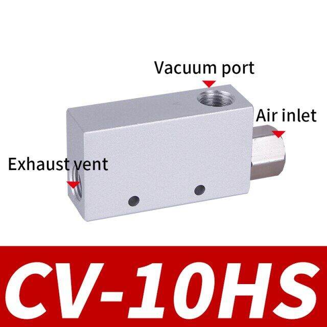 CV-15HS Vacuum Venturi Generator, Nozzle 1.5 Mm Dia 1/4" PT Female