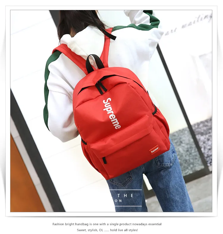 Supreme Design 4 In 1 Unisex School Bag Casual Travel Waterproof