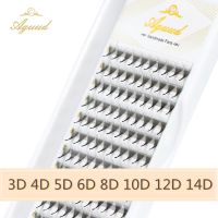 3D 5D 8D 10D 12D Premade Volume Fans Lash Pointy Narrow Thin Slim Base Russian Volume Cashmere Eyelash Extensions Faux Mink