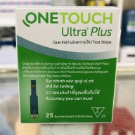 Que thử đường huyết OneTouch Ultra Plus HỘP 25 que, Que thử đường của máy One touch Ultra Plus flex thumbnail
