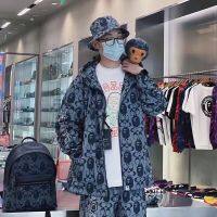 ☞✐☃BAPE เสื้อกันลมแจ็คเกตกันลมมีฮู้ดผู้ชายเสื้อโค้ตทรงหลวมลำลองฤดูใบไม้ผลิและผ้าบางสำหรับฤดูร้อน