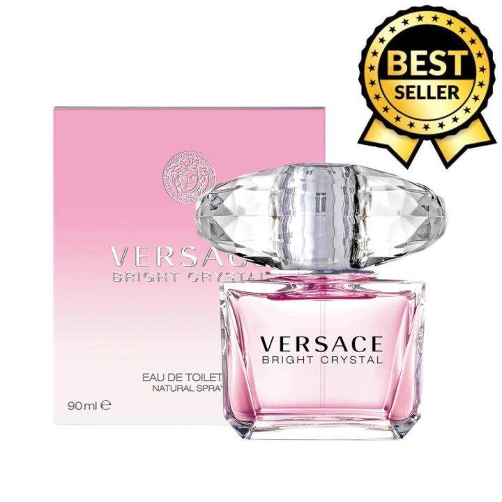 Ca Versace Bright Crystal Eau De Toilette For Women 90ml Lazada Ph