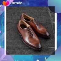 ? Arcobareno WholeCut Patina Paint (502-3) Formal Shoe ที่ดีที่สุดกับหนัง vegetable tanned leather แท้ๆ ผ่านการ Paint Patina แบบ handmade นิ่มใส่สบาย ที่สุดของความสวยงาม