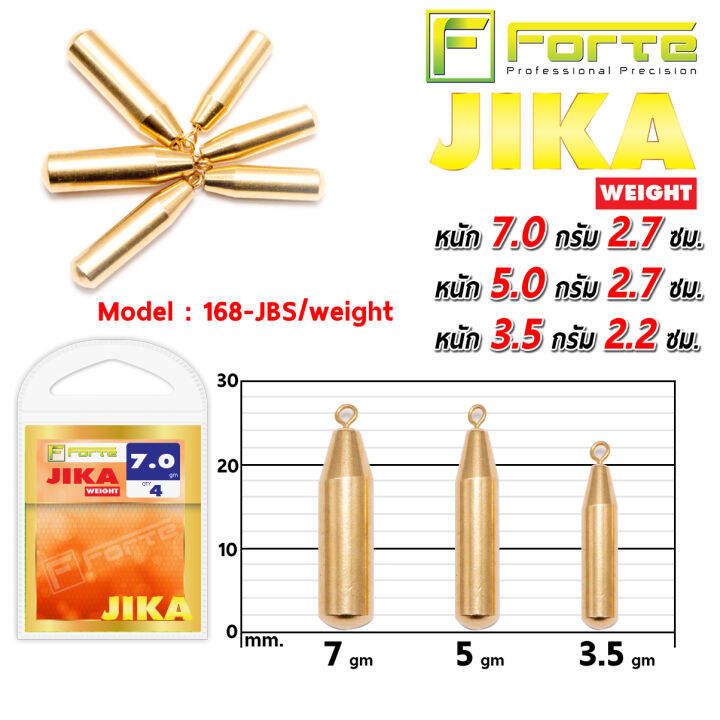 ตะกั่วทองเหลืองแบบมีห่วง-jika-jbs-ใช้งานได้หลายแบบ-ได้ทั้งงานน้ำจืดและทะเล