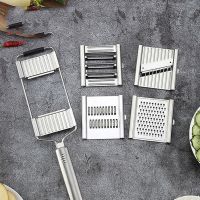 Multi-purpose Vegetable Slicer Stainless Steel Grater Cutter Shredders Fruit Potato Peeler Carrot Grater Kitchen Accessories