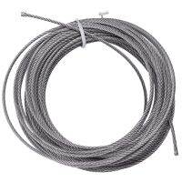 Grinding Machine Grinder 10m x 2mm Stainless Steel Wire Rope Cable Gray