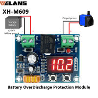 บอร์ดป้องกันแบตเตอรี่ XH-M609ไฟฟ้ากระแสตรง12โวลต์-36โวลต์โมดูลชาร์จแรงดันไฟฟ้าเกินและโมดูลป้องกันได้อย่างแม่นยำ