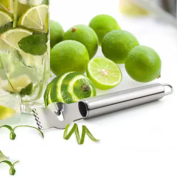 1pc Lemon Zester Grater Stainless Steel Peeler Kitchen Stuff