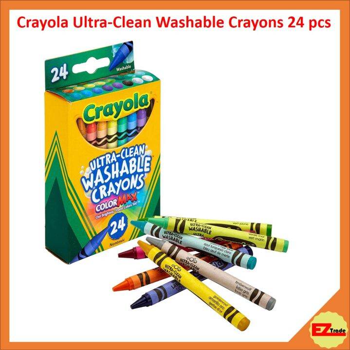 Crayola® Washable Super Tips Markers - Assorted, 20 pc - Gerbes