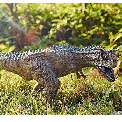 Map solid predatory carnotaurus simulation animal model of Jurassic world dinosaur toys male girl furnishing articles gifts