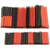 ✚❈ Heat shrinkable tube polyolefin electrical sheath Cable sleeves PE insulation 2: 1 Retractable tube assortment kit 164/127pieces