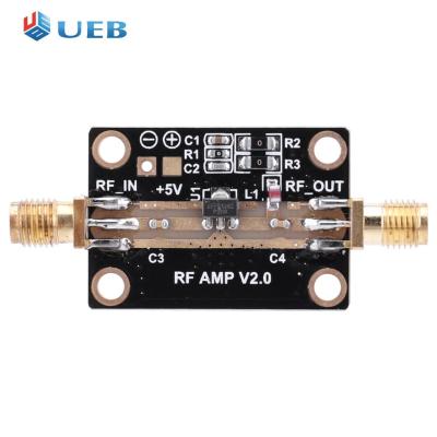 บอร์ด HF VHF เครื่องขยายเสียงชนิดเสียงรบกวนต่ำ FM/UHF LNA 0.05-4GHZ โมดูลความถี่อินพุต-110dBm