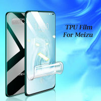 Full Cover Hydrogel Film For Meizu 17 Pro 16 Russian 16Th Plus 16S Pro 16T 16X 16XS Soft TPU Screen Protector No Scratch Film